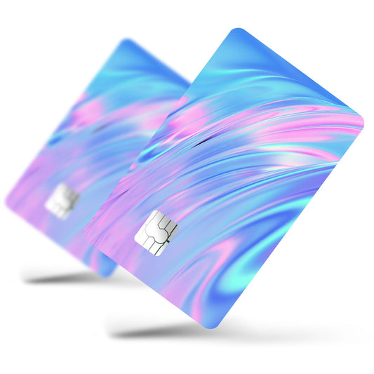 Flex Designs Credit Card Holographic Swirl Full Skins - Pattern Credit Card & Debit Card Skin