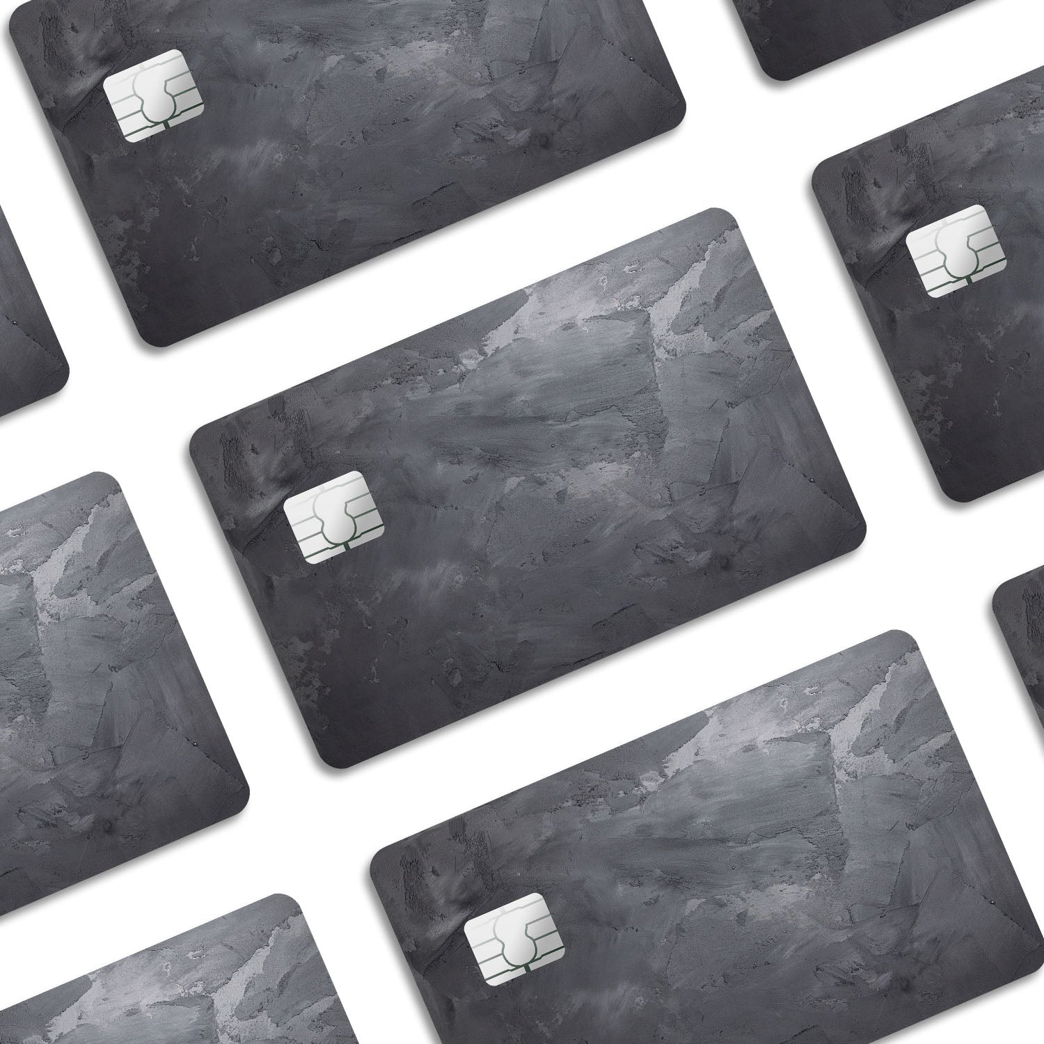 Flex Designs Credit Card Brushed Slate Window Skins - Pattern  Credit Card & Debit Card Skin