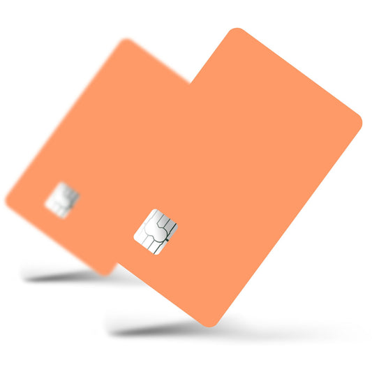 Flex Designs Credit Card Sunset Orange Full Skins - Pattern Credit Card & Debit Card Skin