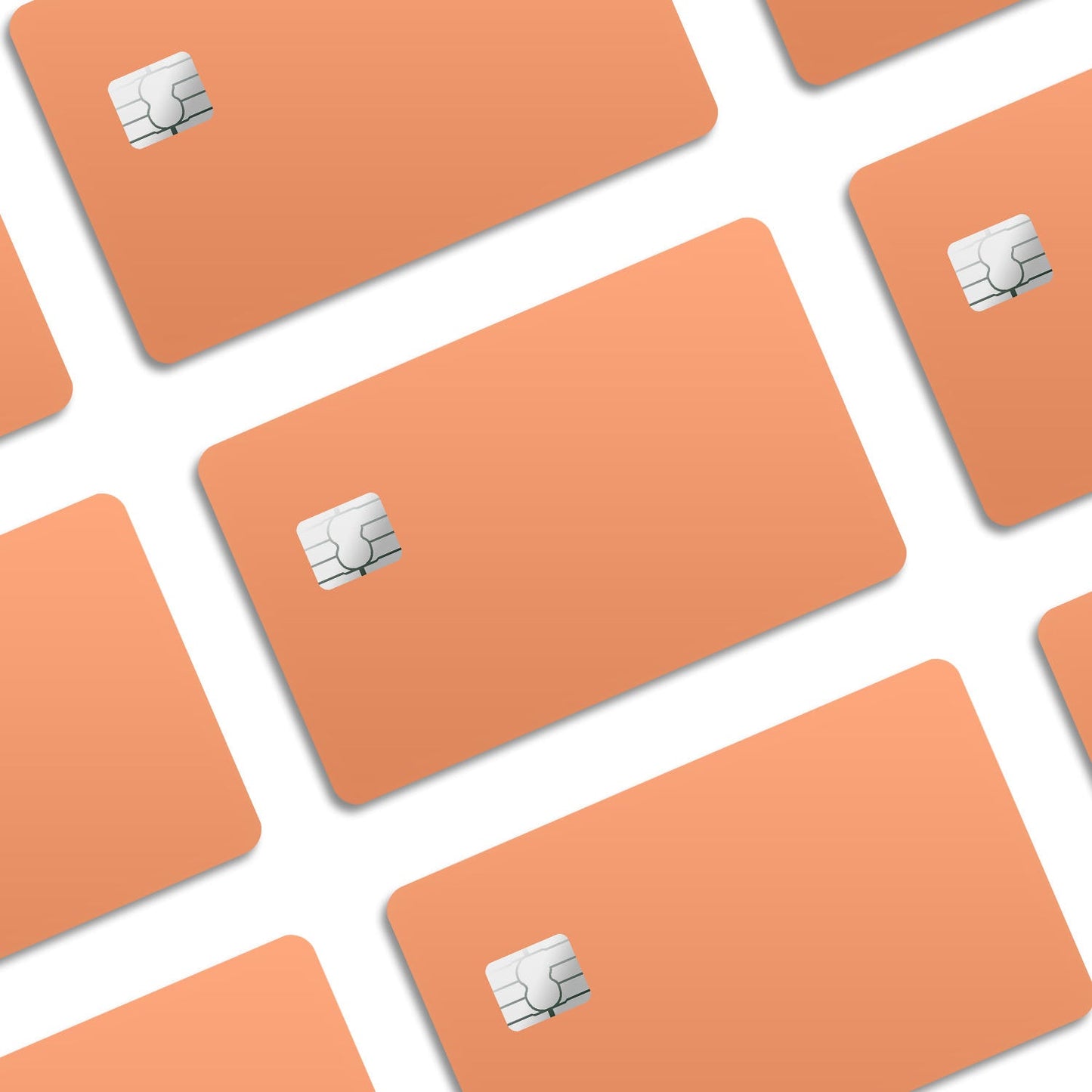 Flex Designs Credit Card Sunset Orange Window Skins - Pattern Credit Card & Debit Card Skin