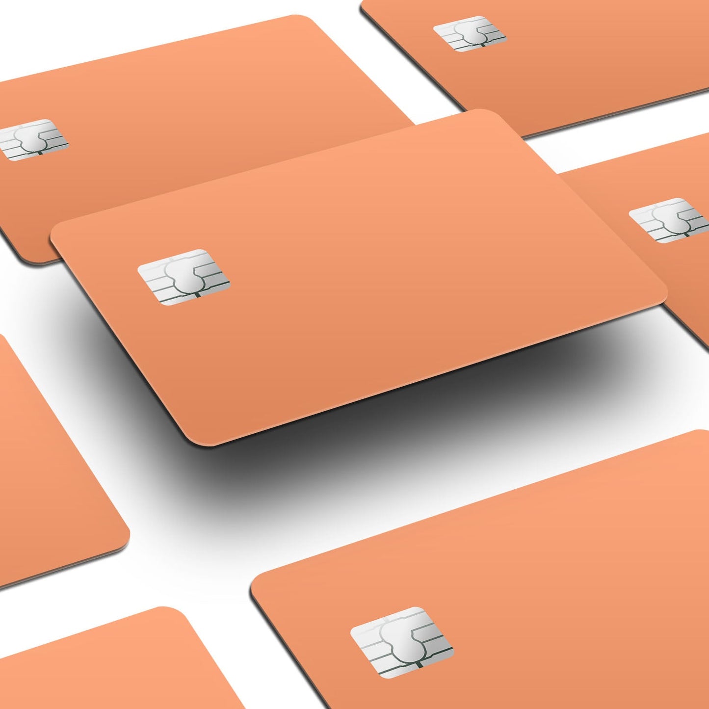 Flex Designs Credit Card Sunset Orange Window Skins - Pattern Credit Card & Debit Card Skin
