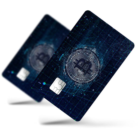 Flex Designs Credit Card Bitcoin Concept Art Full Skins - Meme Credit Card & Debit Card Skin