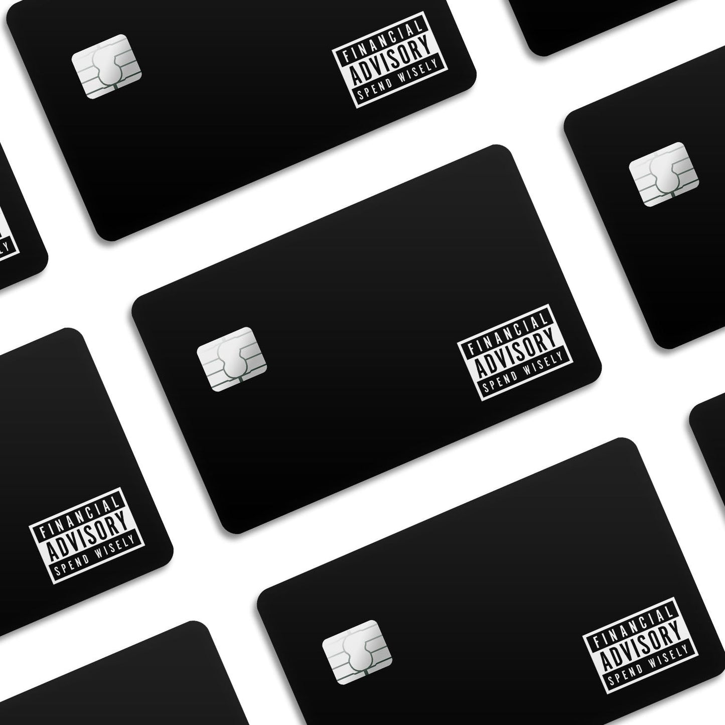 Flex Designs Credit Card Financial Advisory Window Skins - Meme Quotes Credit Card & Debit Card Skin