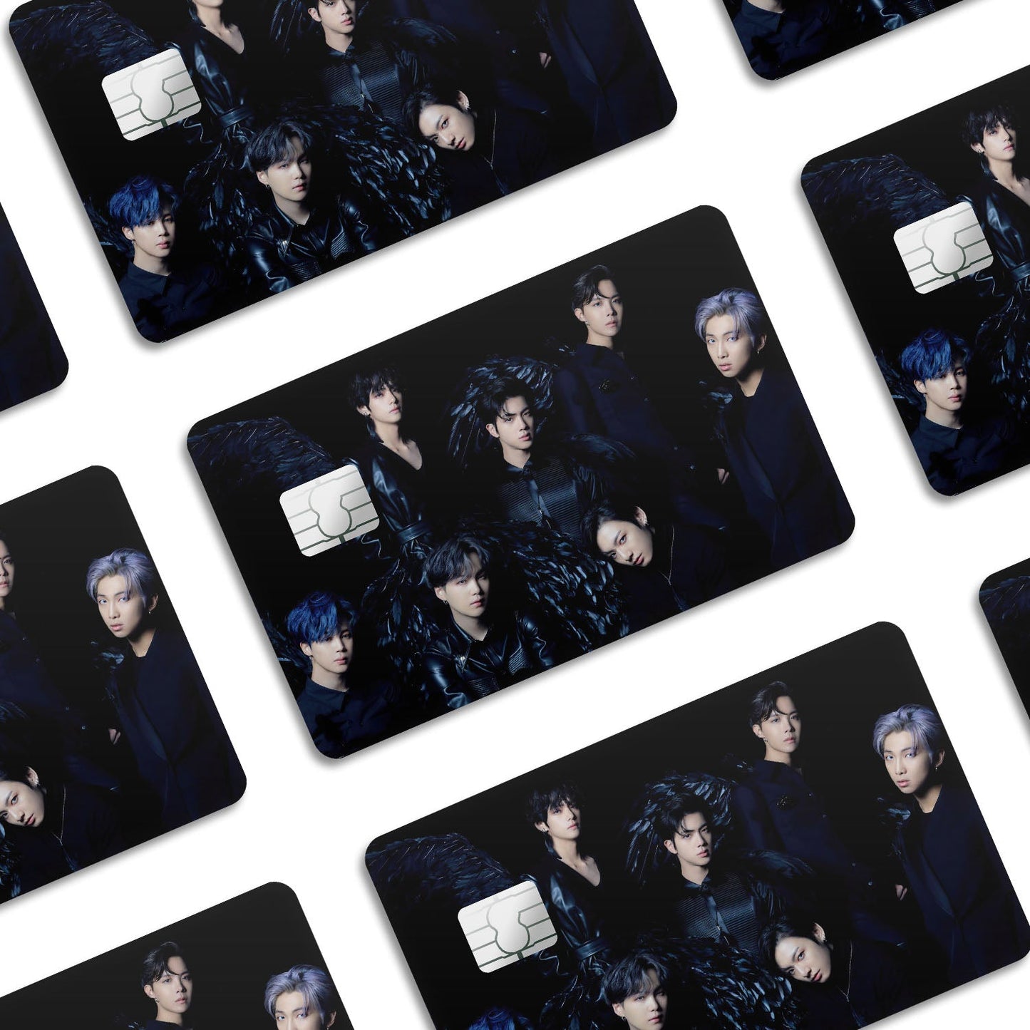 Flex Designs Credit Card BTS Bangtan Boys Window Skins - Artist BTS Credit Card & Debit Card Skin