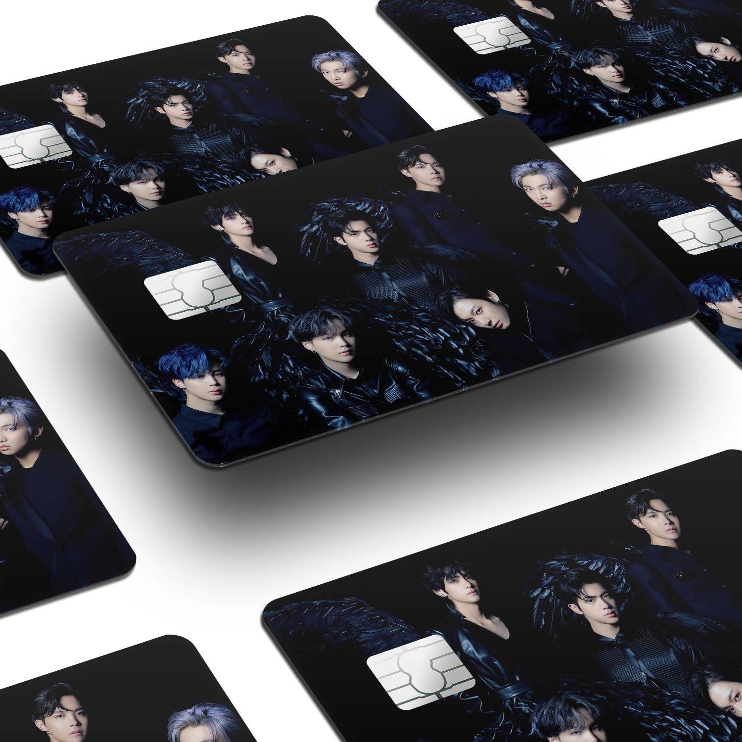 Flex Designs Credit Card BTS Bangtan Boys Window Skins - Artist BTS Credit Card & Debit Card Skin