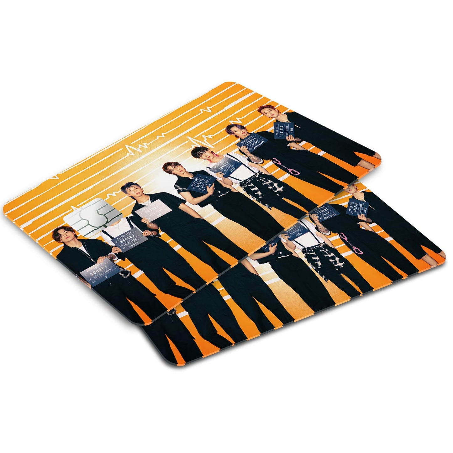 Flex Designs Credit Card BTS Mugshot Window Skins - Artist BTS Credit Card & Debit Card Skin