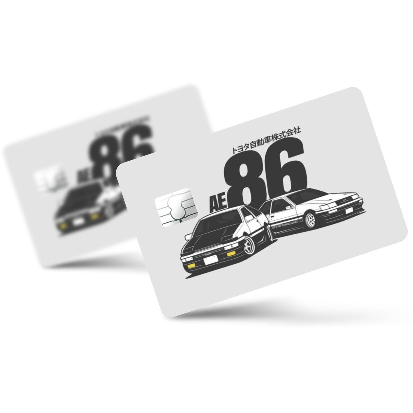 Flex Designs Credit Card AE86 Full Skins - Cars Credit Card & Debit Card Skin