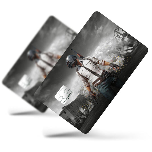Flex Designs Credit Card PUBG Guy Full Skins - Game PUBG Credit Card & Debit Card Skin