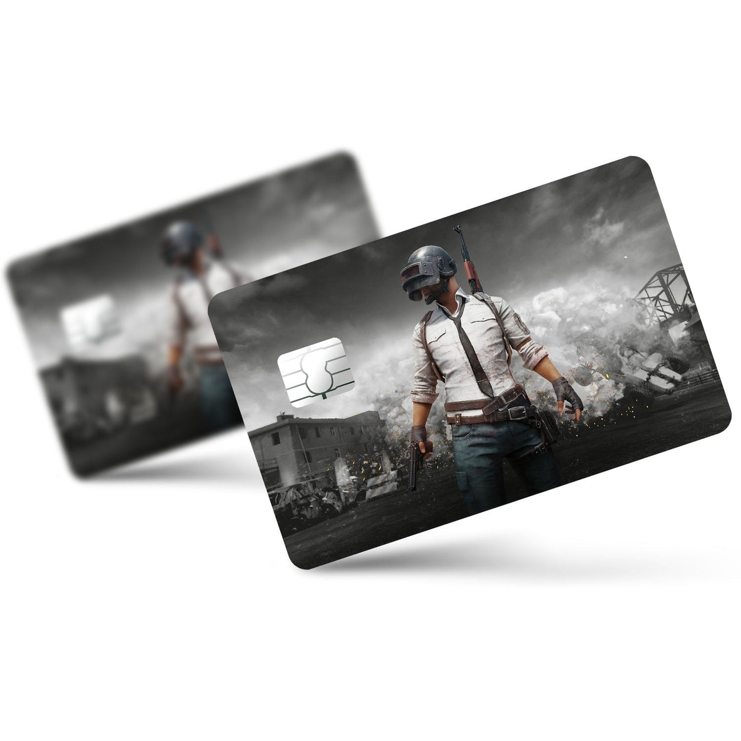 Flex Designs Credit Card PUBG Guy Full Skins - Game PUBG Credit Card & Debit Card Skin