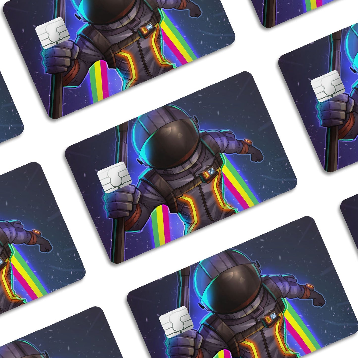 Flex Designs Credit Card Dark Voyager Window Skins - Game Fortnite Credit Card & Debit Card Skin