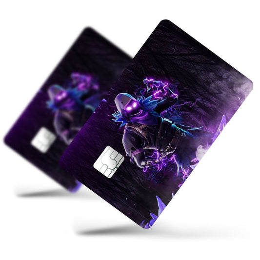 Flex Designs Credit Card Raven Full Skins - Game Fortnite Credit Card & Debit Card Skin