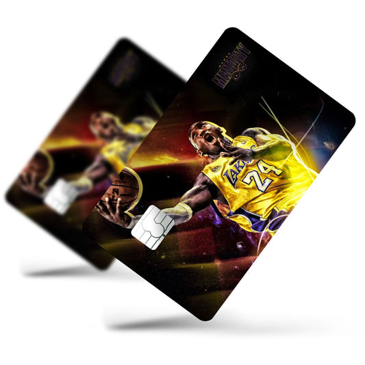Flex Designs Credit Card Kobe Bryant Black Mamba Full Skins - Sports Basketball Credit Card & Debit Card Skin