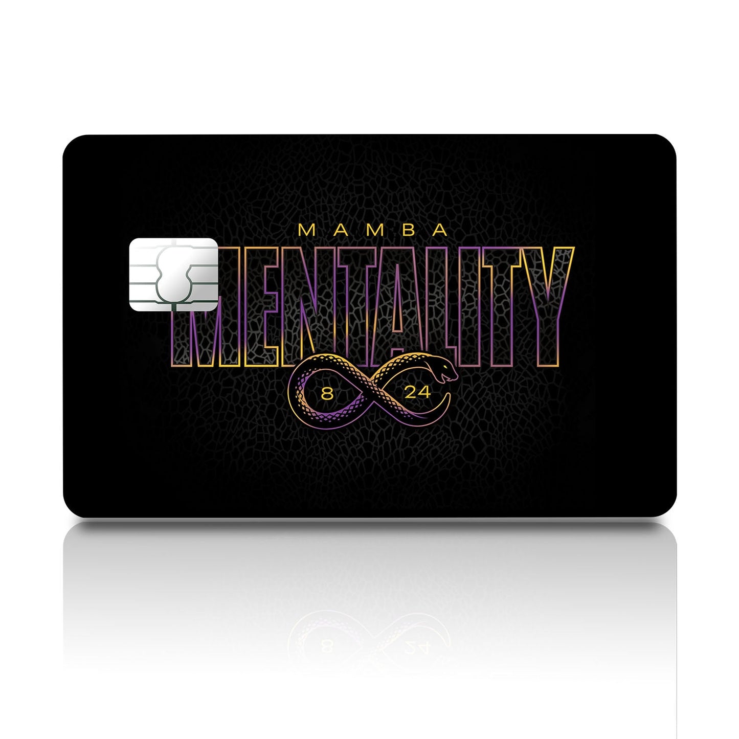 Flex Designs Credit Card Kobe Bryant Mamba Mentality Full Skins - Sports Basketball Credit Card & Debit Card Skin
