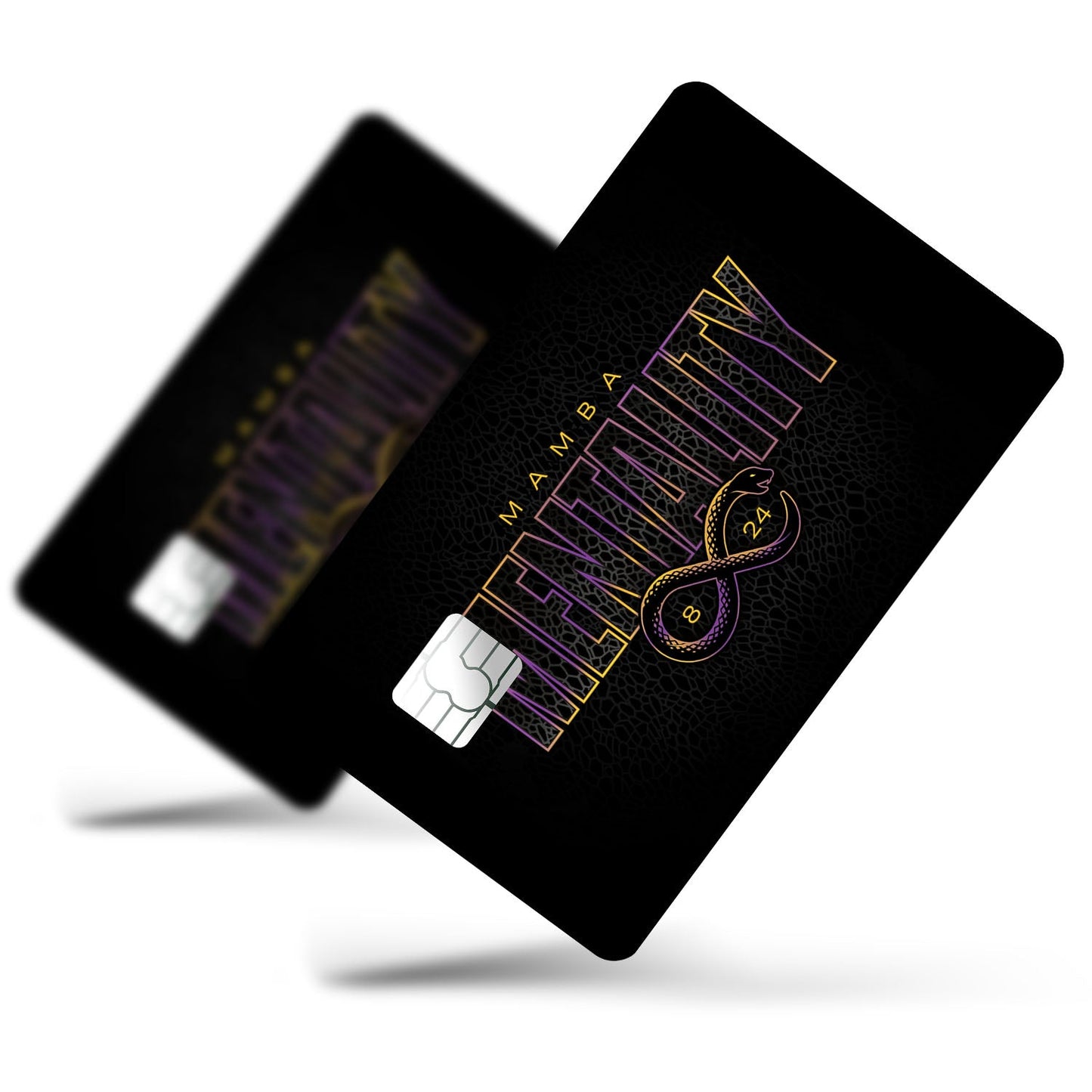 Flex Designs Credit Card Kobe Bryant Mamba Mentality Full Skins - Sports Basketball Credit Card & Debit Card Skin