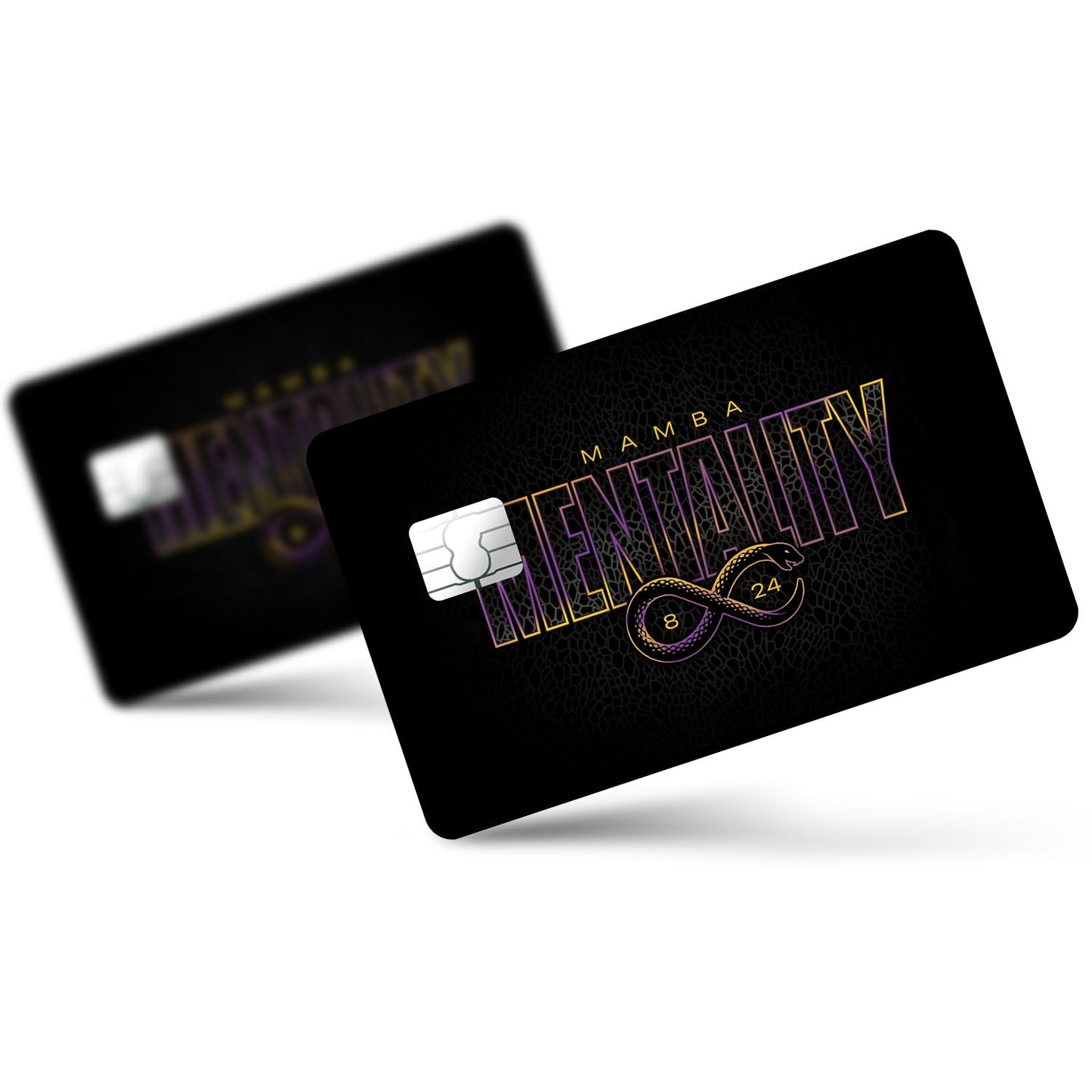 Flex Designs Credit Card Kobe Bryant Mamba Mentality Full Skins - Sports Basketball Credit Card & Debit Card Skin