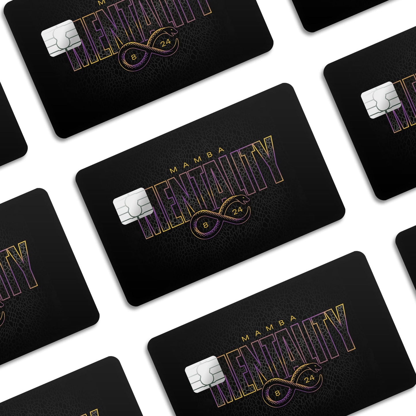 Flex Designs Credit Card Kobe Bryant Mamba Mentality Window Skins - Sports Basketball Credit Card & Debit Card Skin