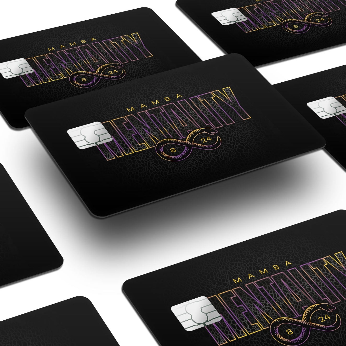Flex Designs Credit Card Kobe Bryant Mamba Mentality Window Skins - Sports Basketball Credit Card & Debit Card Skin