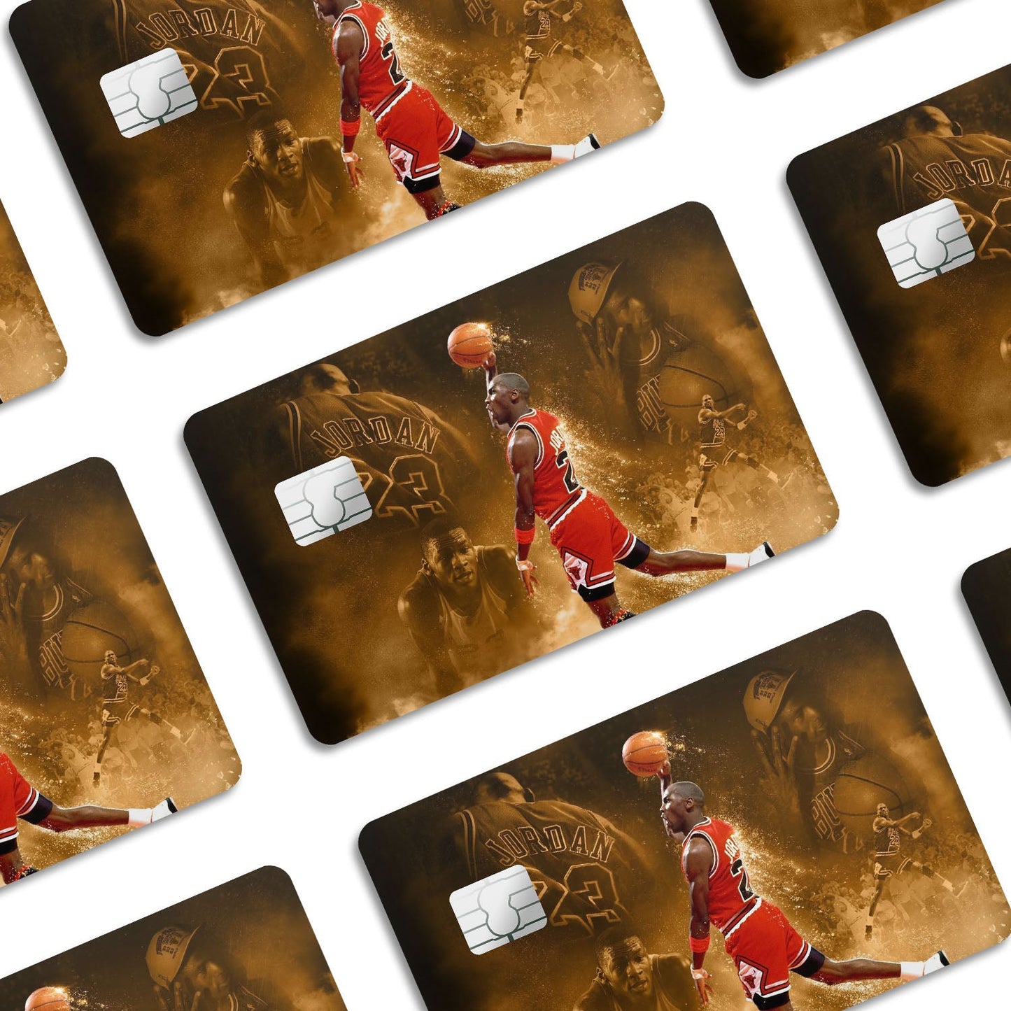 Flex Designs Credit Card Michael Jordan Last Dance Window Skins - Sports Basketball Credit Card & Debit Card Skin