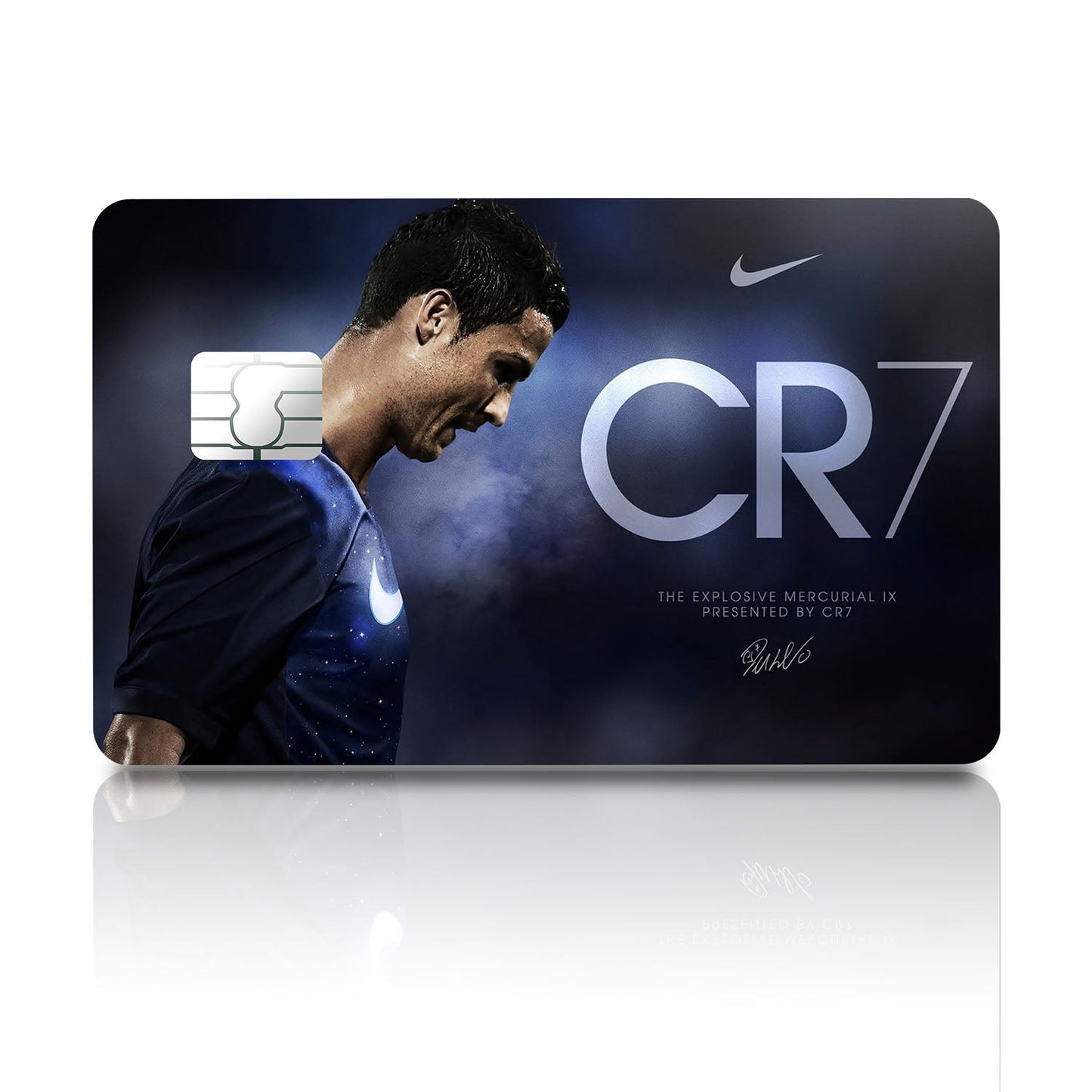 Flex Designs Credit Card Cristiano Ronaldo CR7 Full Skins - Sports Soccer Credit Card & Debit Card Skin