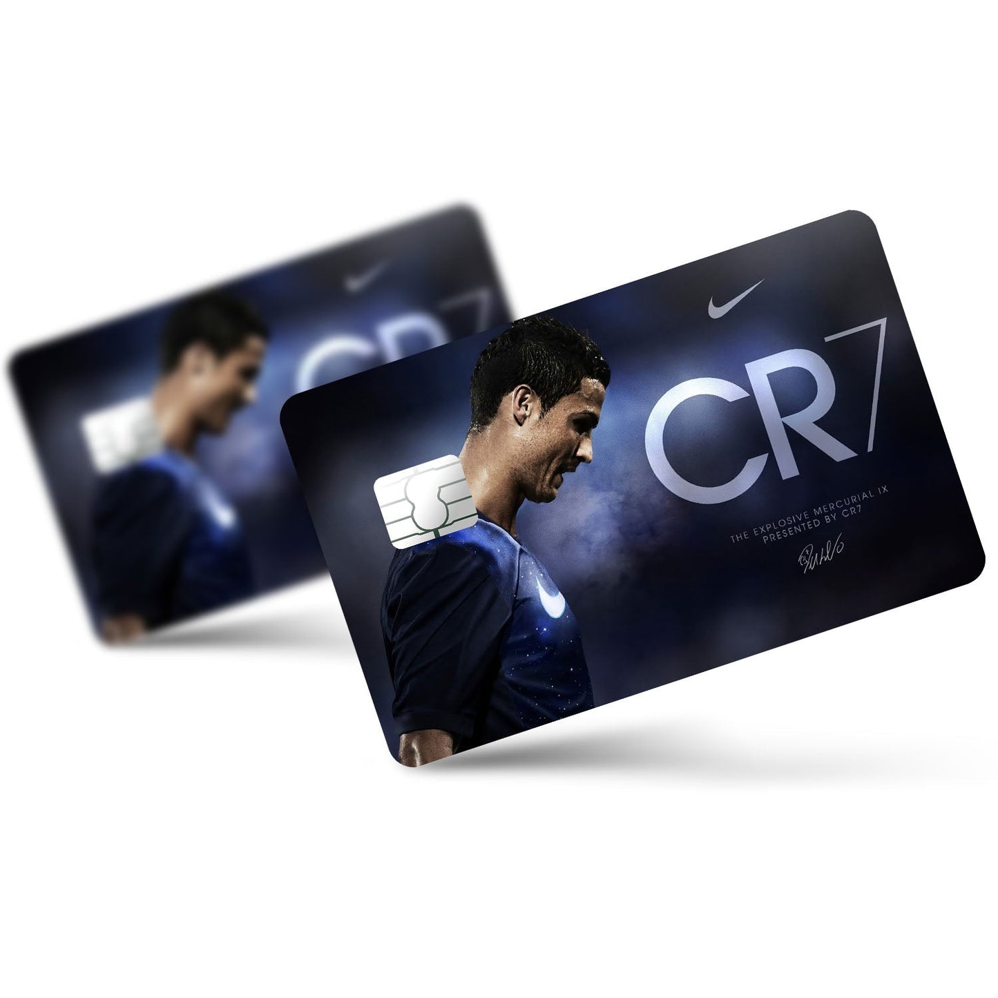 Flex Designs Credit Card Cristiano Ronaldo CR7 Full Skins - Sports Soccer Credit Card & Debit Card Skin