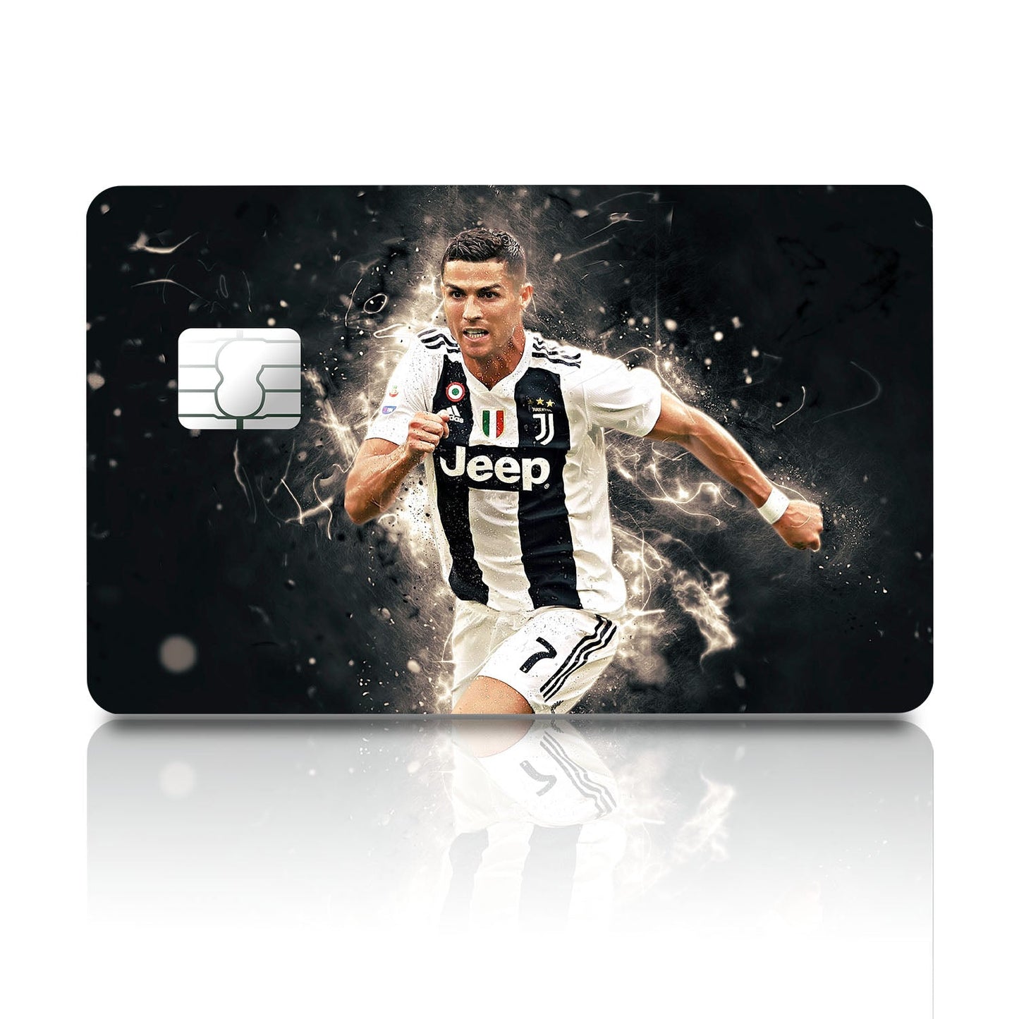 Flex Designs Credit Card Juventus Ronaldo Full Skins - Sports Soccer Credit Card & Debit Card Skin
