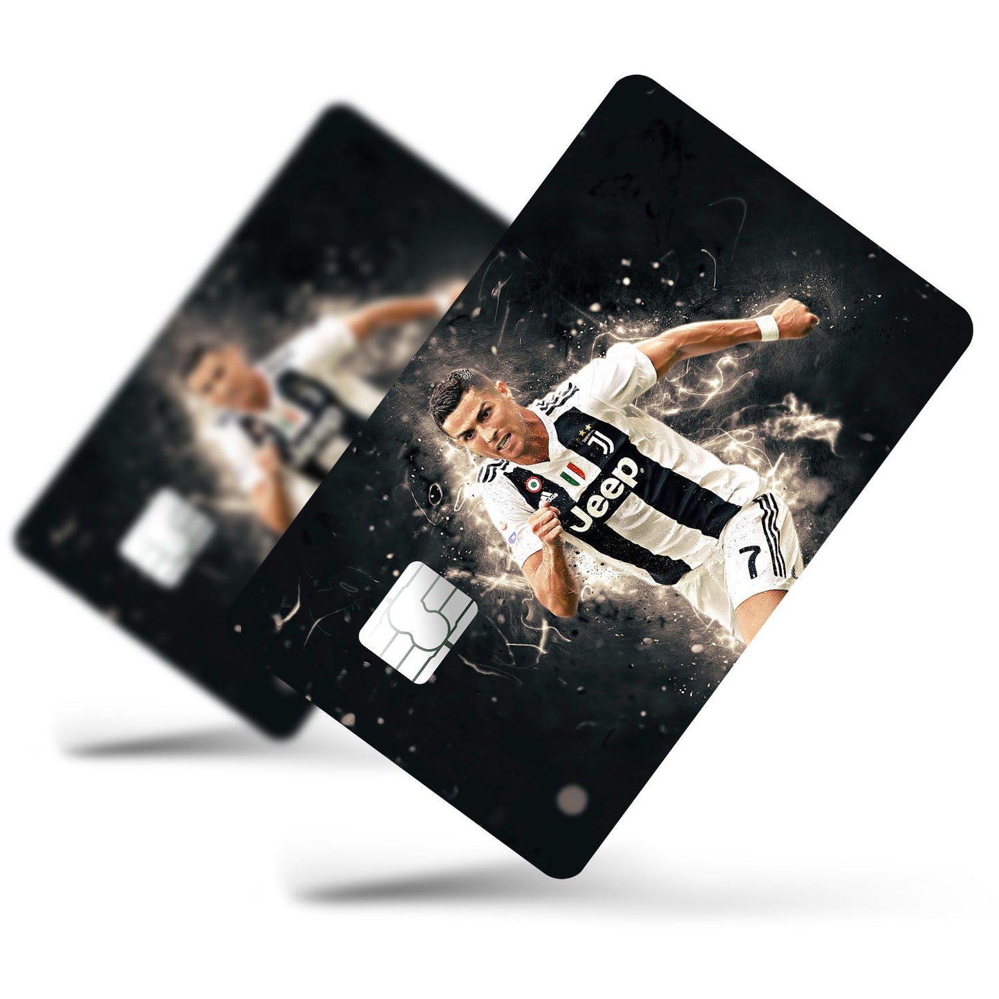 Flex Designs Credit Card Juventus Ronaldo Full Skins - Sports Soccer Credit Card & Debit Card Skin