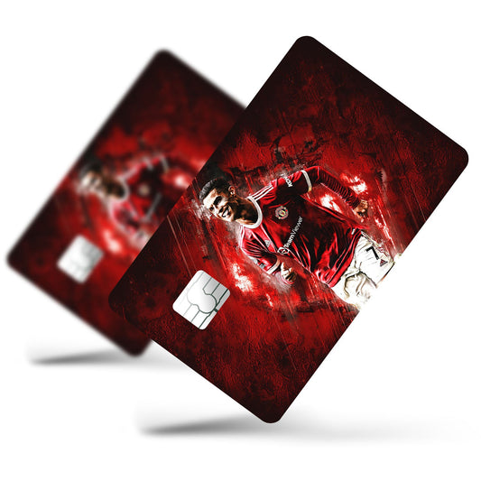 Flex Designs Credit Card Manchester United Ronaldo Full Skins - Sports Soccer Credit Card & Debit Card Skin
