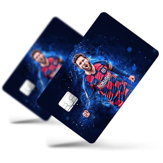 Flex Designs Credit Card Barcelona Messi Full Skins - Sports Soccer Credit Card & Debit Card Skin