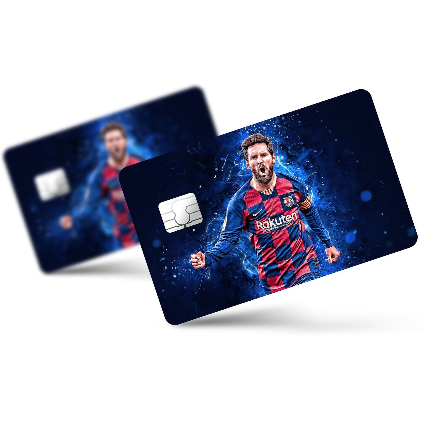 Flex Designs Credit Card Barcelona Messi Full Skins - Sports Soccer Credit Card & Debit Card Skin