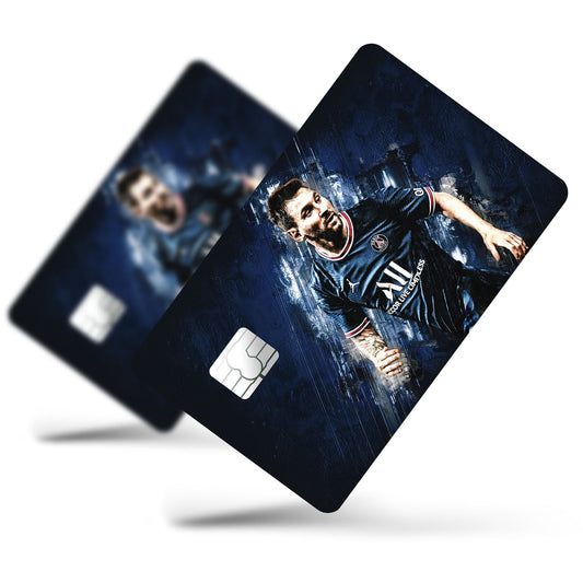 Flex Designs Credit Card PSG Messi Full Skins - Sports Soccer Credit Card & Debit Card Skin