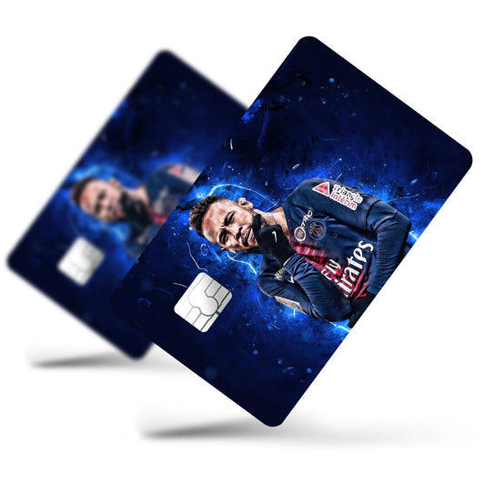 Flex Designs Credit Card PSG Neymar Celebration Full Skins - Sports Soccer Credit Card & Debit Card Skin
