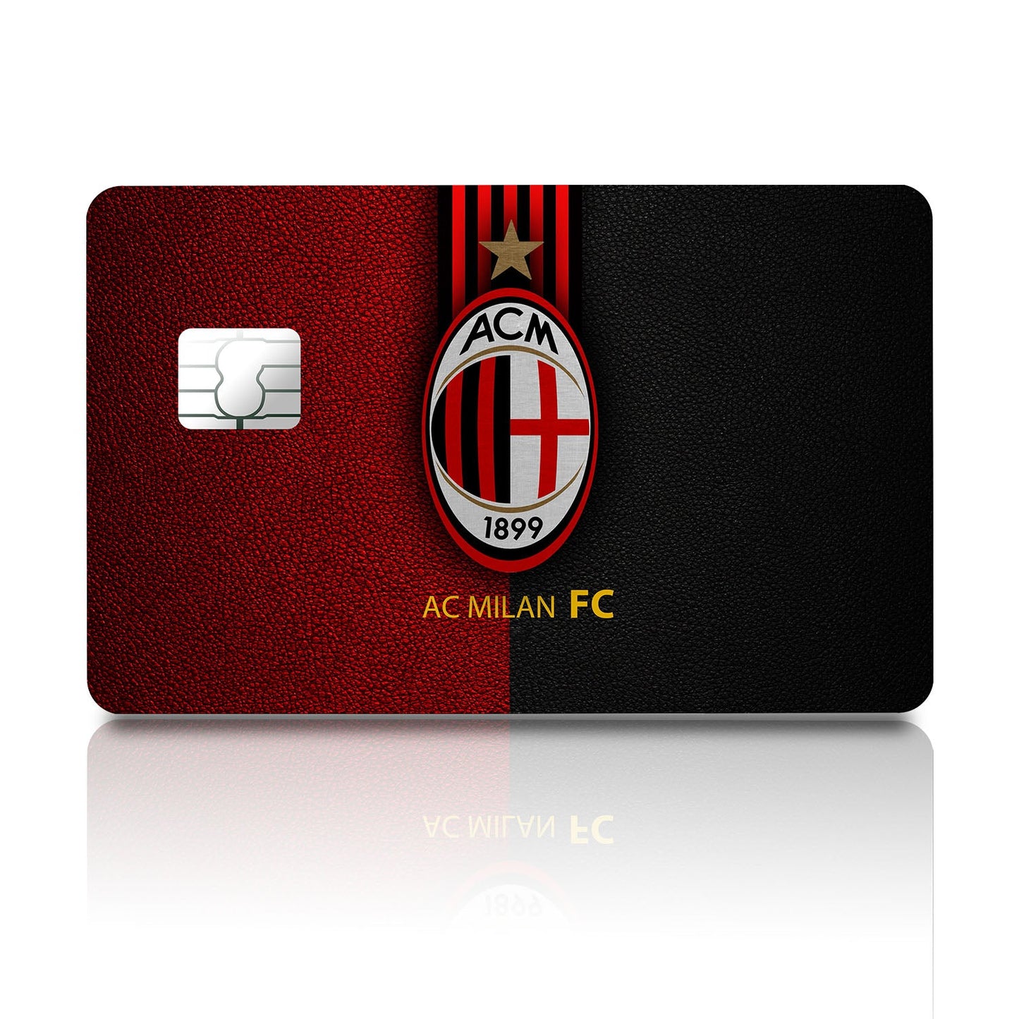 Flex Designs Credit Card AC Milan Full Skins - Sports Soccer Credit Card & Debit Card Skin