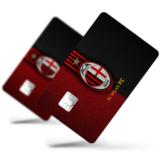 Flex Designs Credit Card AC Milan Full Skins - Sports Soccer Credit Card & Debit Card Skin