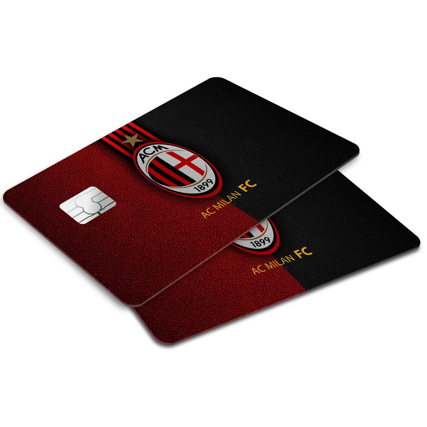 Flex Designs Credit Card AC Milan Window Skins - Sports Soccer Credit Card & Debit Card Skin