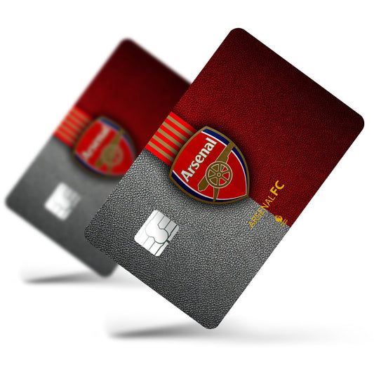 Flex Designs Credit Card Arsenal Full Skins - Sports Soccer Credit Card & Debit Card Skin