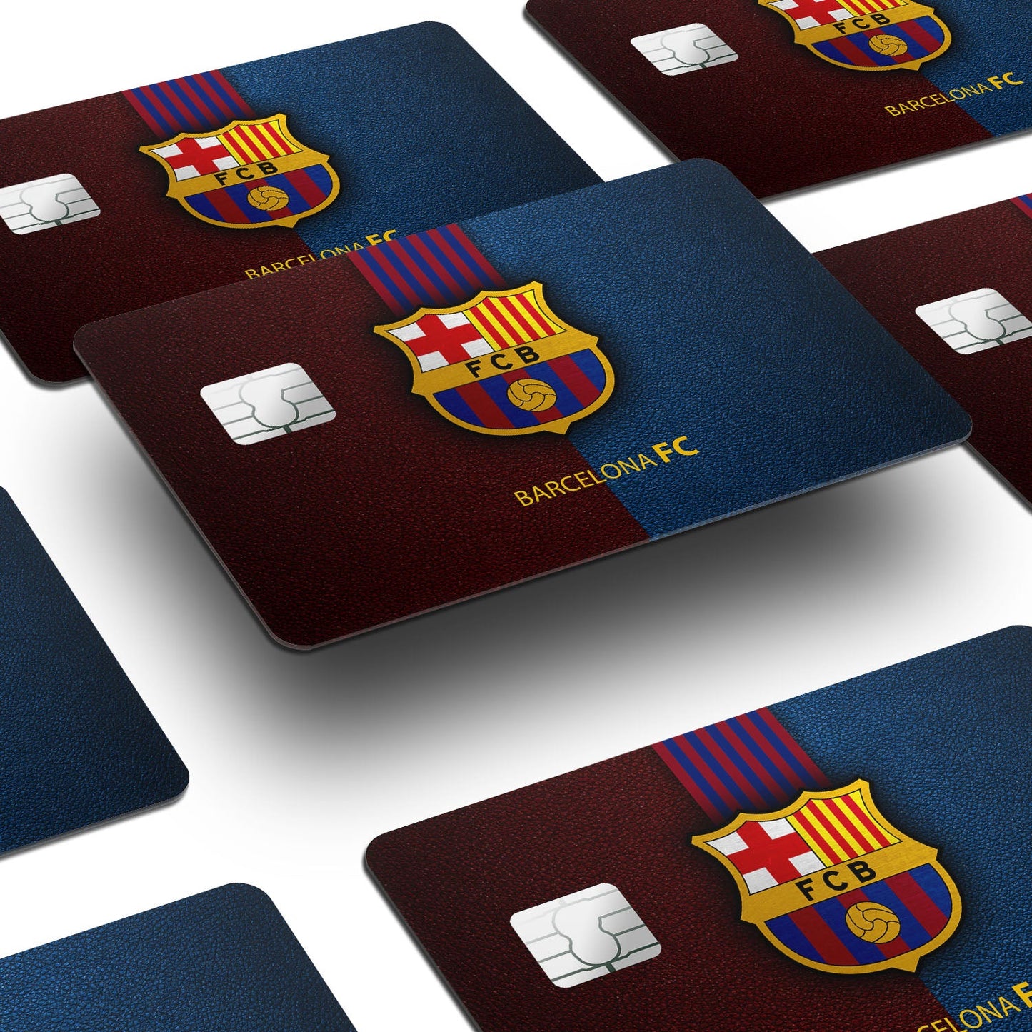 Flex Designs Credit Card FC Barcelona Window Skins - Sports Soccer Credit Card & Debit Card Skin