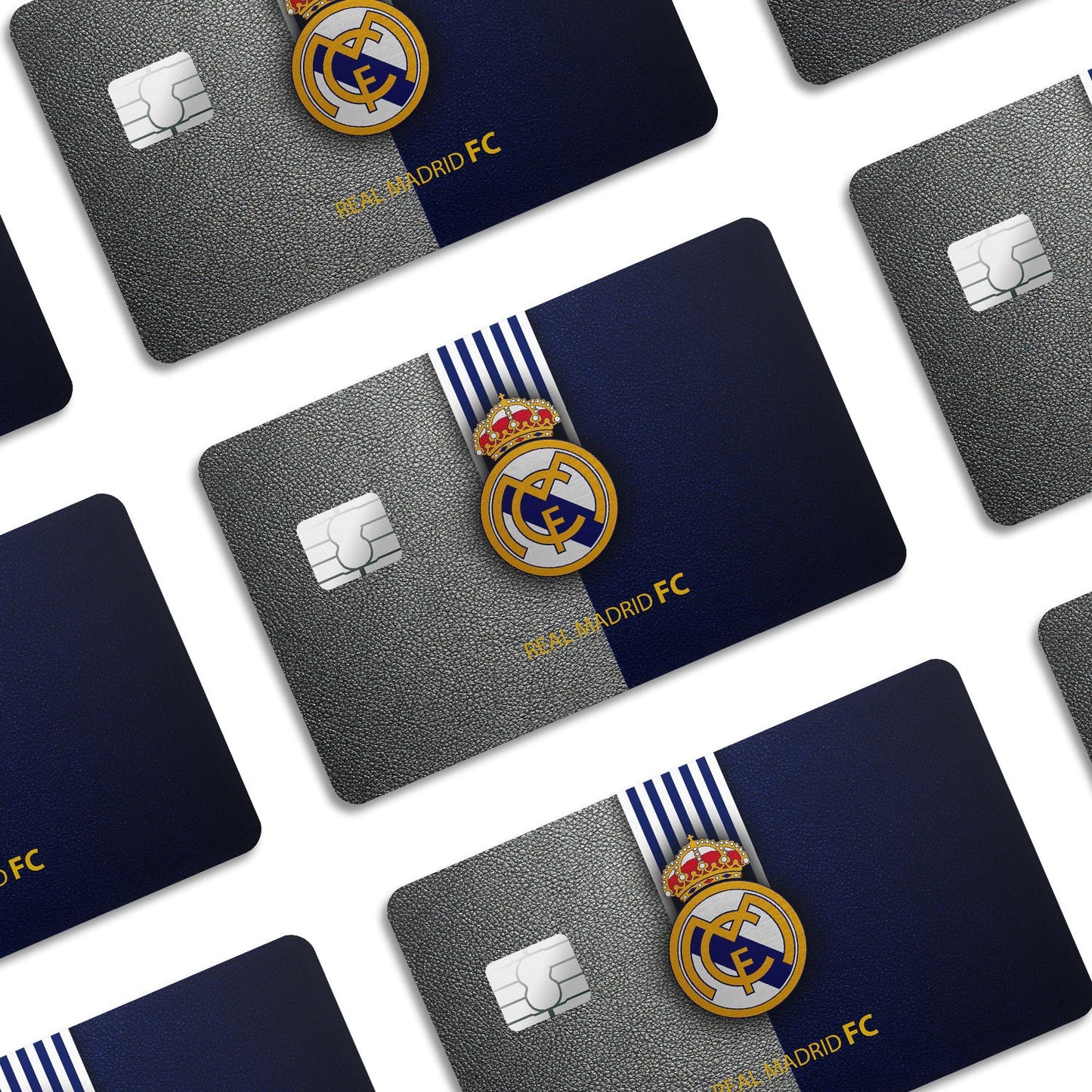 Flex Designs Credit Card Real Madrid Window Skins - Sports Soccer Credit Card & Debit Card Skin