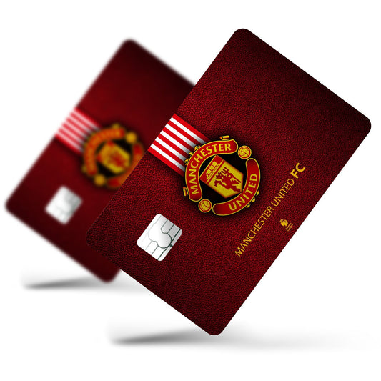 Flex Designs Credit Card Manchester United Full Skins - Sports Soccer Credit Card & Debit Card Skin