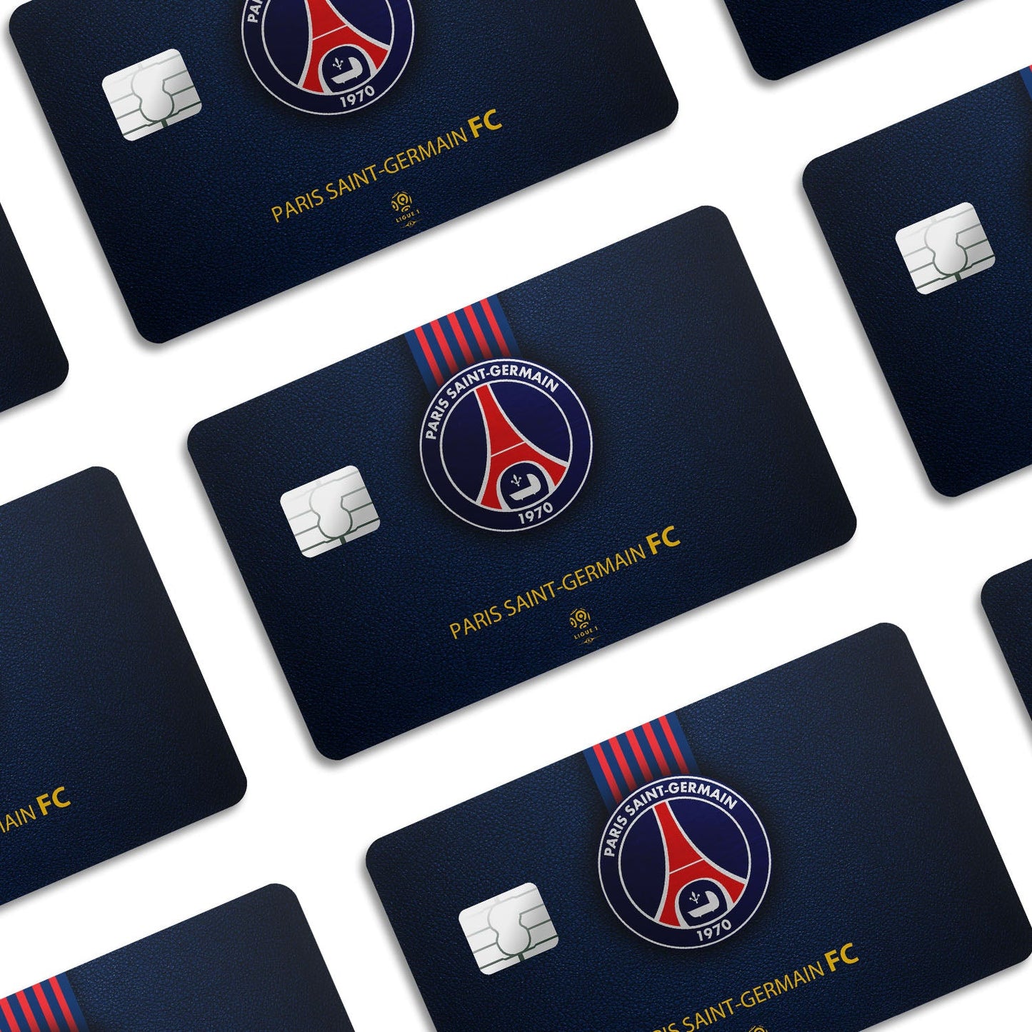 Flex Designs Credit Card Paris Saint Germain Window Skins - Sports Soccer Credit Card & Debit Card Skin
