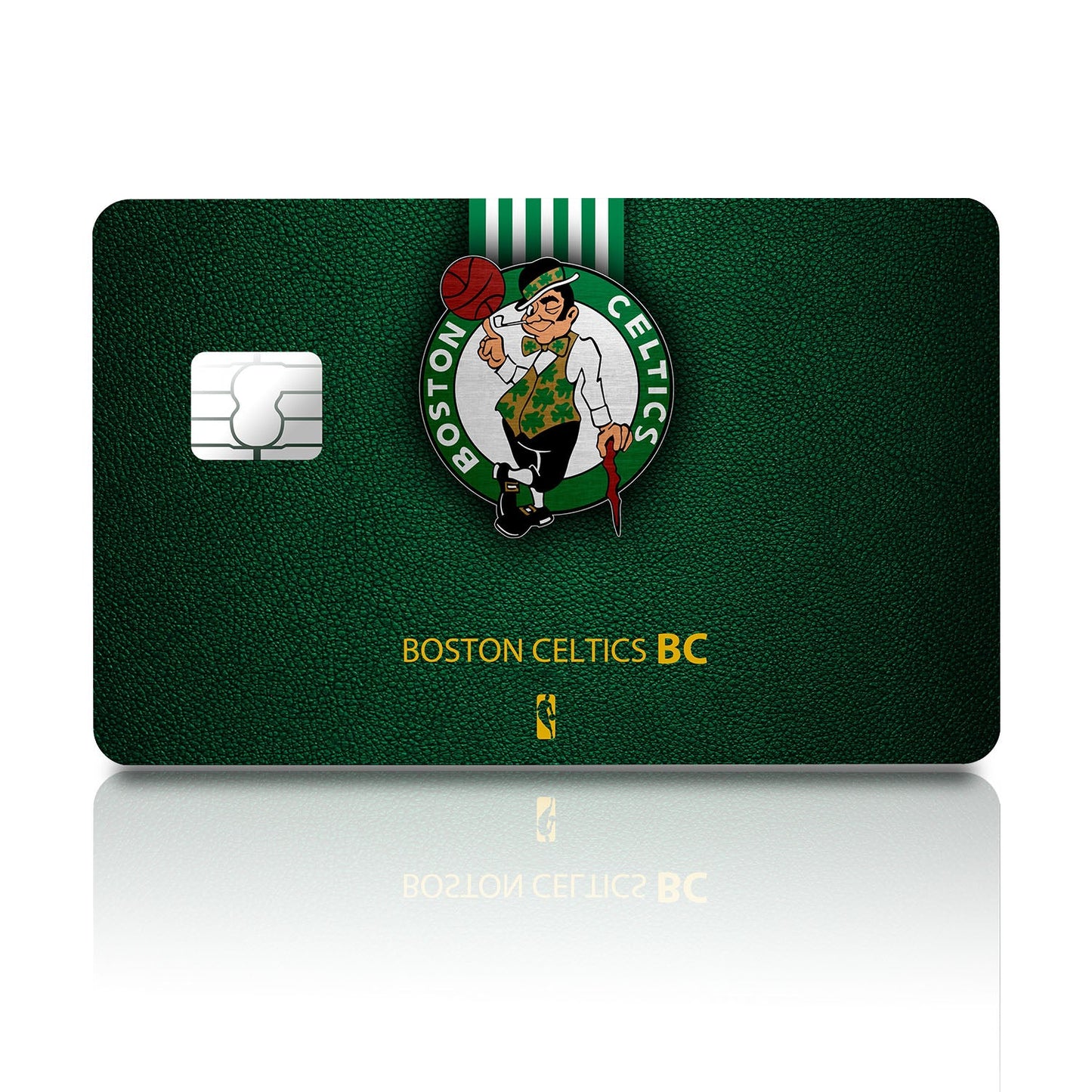 Flex Designs Credit Card Boston Celtics Full Skins - Sports Basketball Credit Card & Debit Card Skin