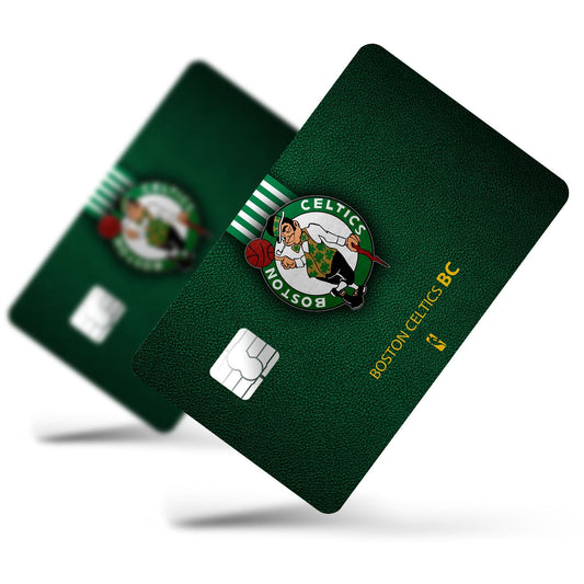 Flex Designs Credit Card Boston Celtics Full Skins - Sports Basketball Credit Card & Debit Card Skin