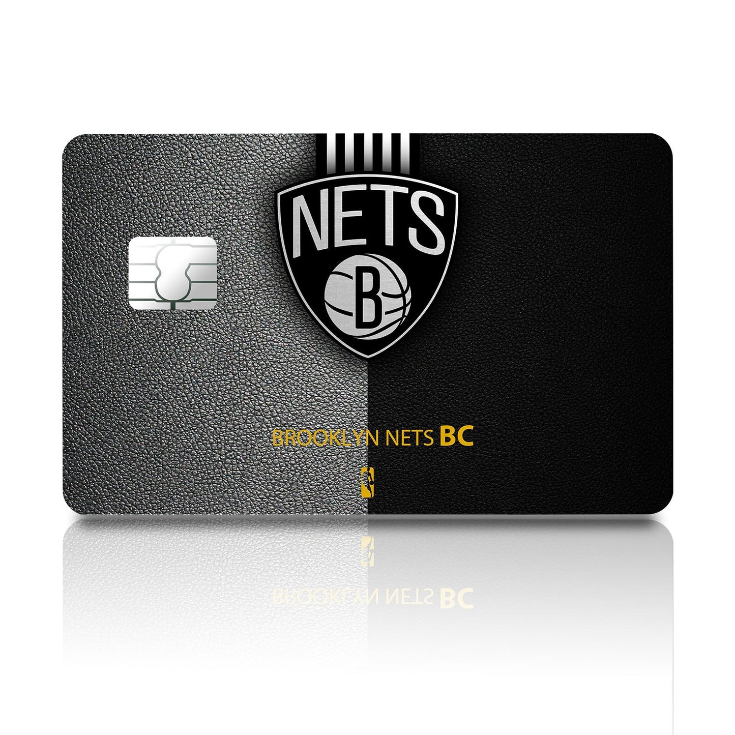 Flex Designs Credit Card Brooklyn Nets Full Skins - Sports Basketball Credit Card & Debit Card Skin