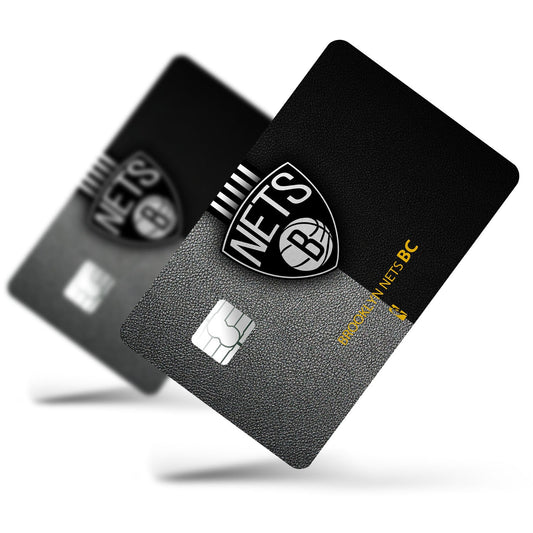 Flex Designs Credit Card Brooklyn Nets Full Skins - Sports Basketball Credit Card & Debit Card Skin