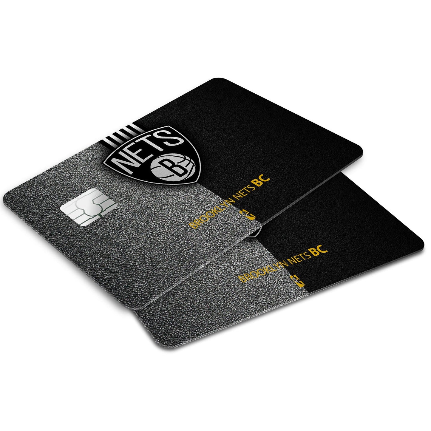 Flex Designs Credit Card Brooklyn Nets Window Skins - Sports Basketball Credit Card & Debit Card Skin