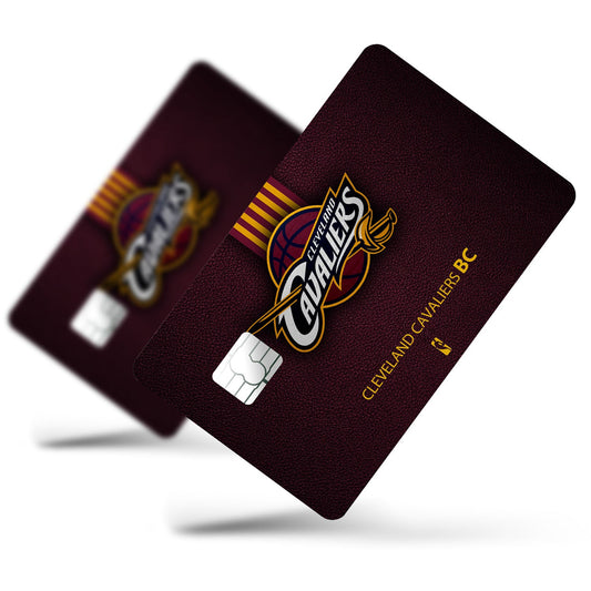 Flex Designs Credit Card Cleveland Cavaliers Full Skins - Sports Basketball Credit Card & Debit Card Skin