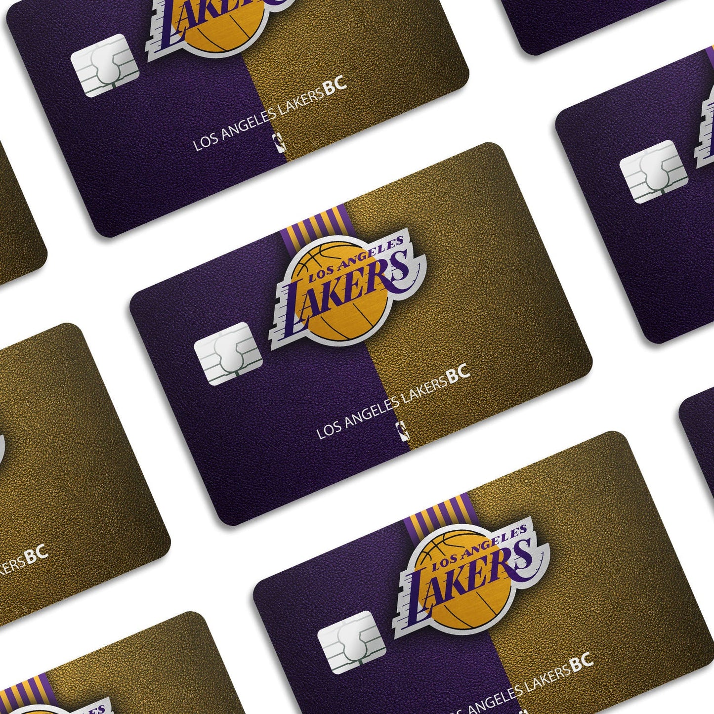 Flex Designs Credit Card Los Angeles Lakers Window Skins - Sports Basketball Credit Card & Debit Card Skin