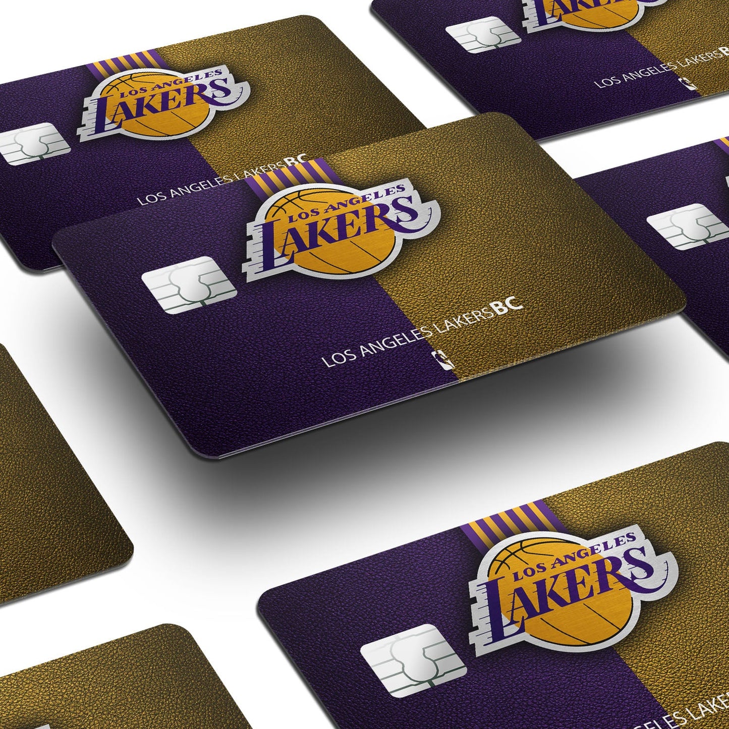 Flex Designs Credit Card Los Angeles Lakers Window Skins - Sports Basketball Credit Card & Debit Card Skin