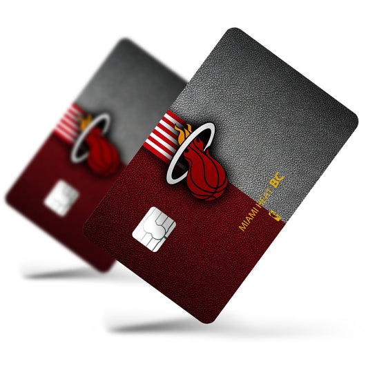 Flex Designs Credit Card Miami Heat Full Skins - Sports Basketball Credit Card & Debit Card Skin