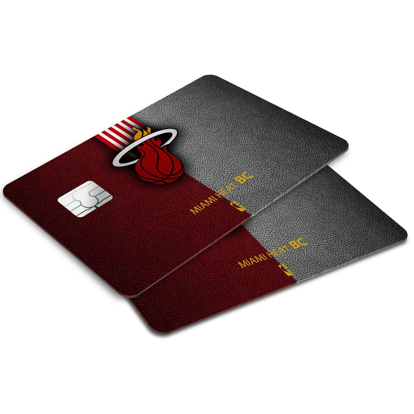 Flex Designs Credit Card Miami Heat Window Skins - Sports Basketball Credit Card & Debit Card Skin
