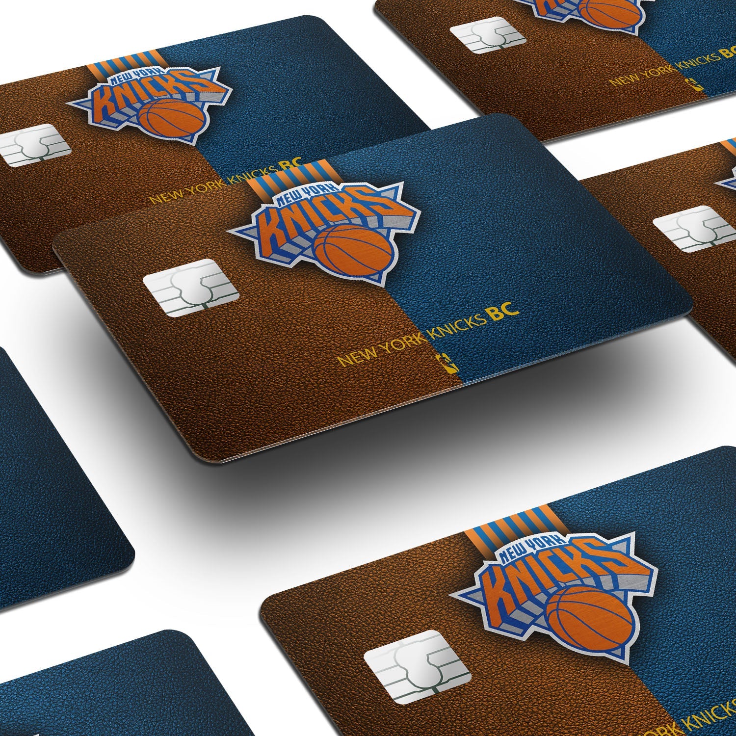 Flex Designs Credit Card New York Knicks Window Skins - Sports Basketball Credit Card & Debit Card Skin